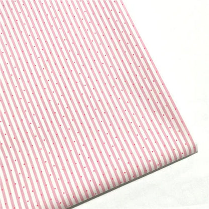 160x50cm Dot Stripe Twill Cotton Sewing Fabric Making Bedding Clothing Handmade Decorative Patch Sewing Cloth