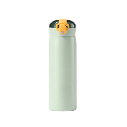 Stainless Steel Insulated Cup Double-Wall Vacuum Cup 320/460ML Leak-Proof Thermal Water Bottle With Straw For Home Outdoor Sport