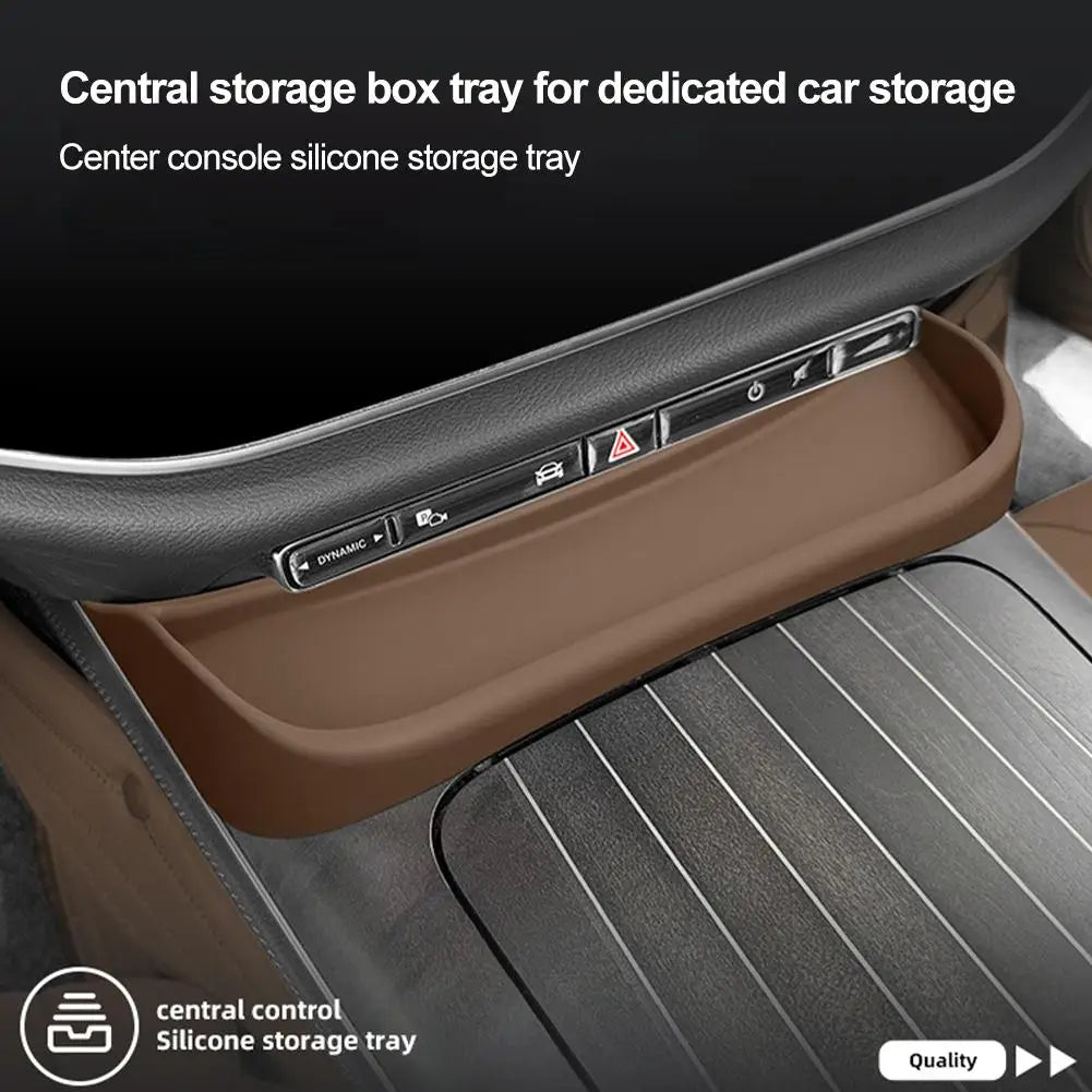 For Mercedes Mercedes E-Class E260L E300L Central Control Storage Box Anti-slip Car Storage Box Car Interior Modification