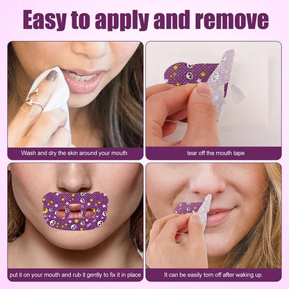 30pcs Kids Mouth Tape For Sleeping Anti Snoring Sleep Strips Anti Snoring Sleep Tape Sleep Better Nose Breathing Improved Sleep