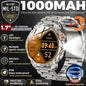 T-Rex 3 Military 1000mAh Super Capacity Battery Men Smart Watch 1.75" HD Screen Call 5ATM Waterproof Sport Smart Watches For Men