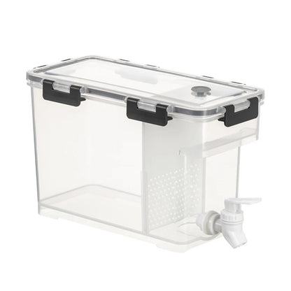 3.5-10L Cold Water Kettle with Faucet Refrigerator Cool Water Bucket Lemonade Bottle Beverage Water Dispenser Drinkware Outdoor