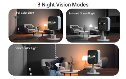 TYRVE 1080P Wifi IP Camera Outdoor CCTV Surveillance Camera 5x Digital Zoom Color Night Mini Security Camera Home Baby Monitor