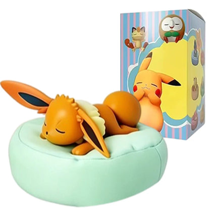 1-9pcs Anime Pokémon Eevee Figure Blind Box Toy Multi Form Series PVC Model Desktop Decoration Birthday Halloween Christmas Gift
