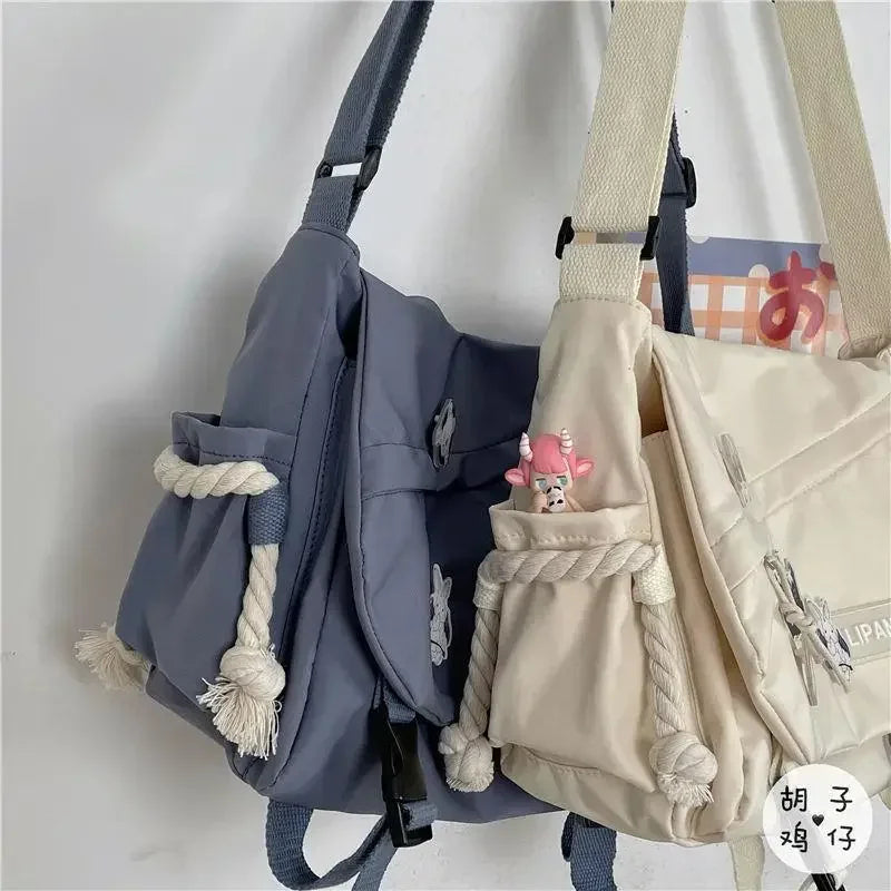Popular Shoulder Bag Large Capacity Crossbody Bag Retro Workwear Postman Bags for Girls Handbags Fashion Casual rossbody Bags