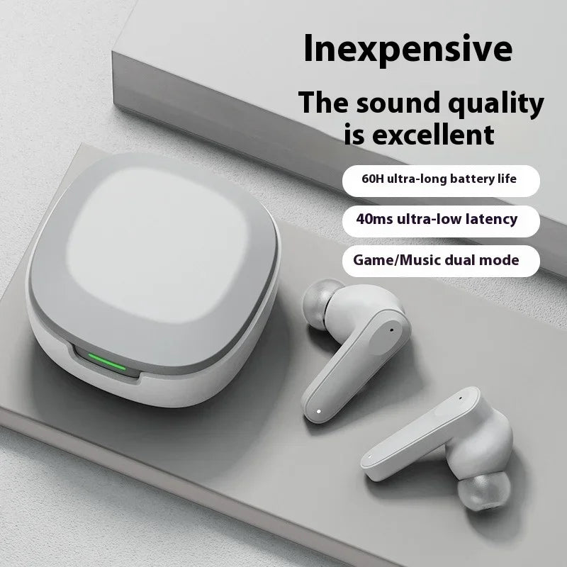 Wireless Earphones Bluetooth HD Call Headphones for Xiaomi True Stereo Sound Headset Sport Game Music In Ear Earbuds With Mic