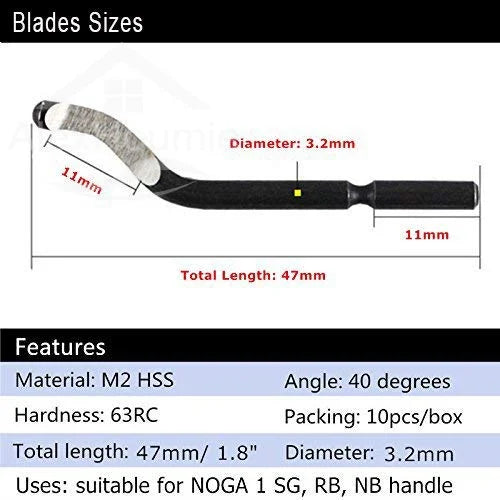 Hand Burr Trimming Knife BS1010 NB1100 Edge Scraper Pipe Trimmer HSS Plastic Metal Wood Deburring Tools Rough Edge Remover