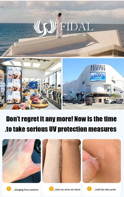 Invisible Sunscreen Seamless Ice Sleeves UPF50+ Cooling Silk Fabric UV Protection Arm Covers For Outdoor Sports Driving
