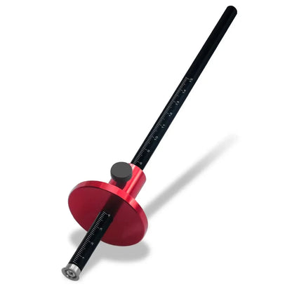 Woodworking Scriber And Marking Tool with Inch And MM Scale for Drawing Parallel Lines Mortise Measuring And Layout Precision
