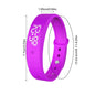 Silent Alarm Wristband Timer Clock Vibrating Wristband 3 Alarms Daily Organizer Timer for Kids Adults Men Women Teens Elderly