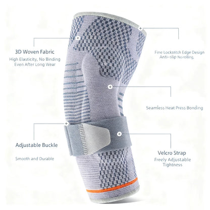 1PCS Elbow Brace - Tennis Compression Sleeve - Wrap for Golfers,Left or Right Arm - Tendonitis Support Strap for Golf,Men Women