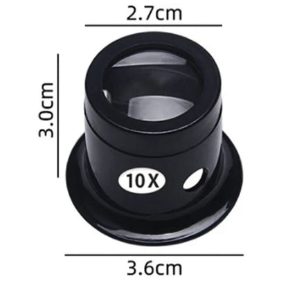 Watch repair tools, watch repair magnifiers 5 to 20 times, clock magnifiers, jewelry magnifiers, watch repair magnifier set 4pcs