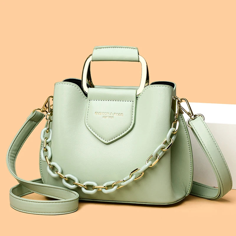 New Shoulder Bags High quality PU for Women Fashion Women's Bag high-quality Design Advanced Underarm Handbags Beautiful Purses