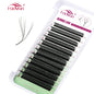FADVAN 3D/4D/5D W Shaped Double Tips Eyelashes Extensions Natural Softlight Volume Fanning Lashes 0.07 Curl C D Black Eyelashes