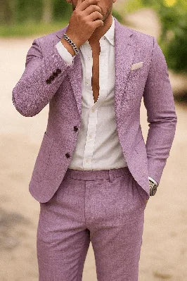 2027 New Spring And Autumn Mens Digital Printed 2 Piece Suit Set Plus Size Smart Casual Blazer Outfit For Business And Wedding