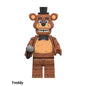 NEW FNAF Nights Game Figure Mini Figures Building BlocksSkeleton Thriller Toys gift kids toys mould king