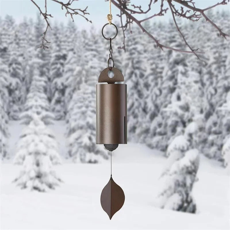 1pc Retro Metal Windbell Wind Chimes Deep Resonance Serenity Bell For Outdoor Home Garden Courtyard Decoration Home Decor