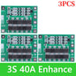 BMS 3S/4S 5A 10A 20A 25A 40A 60A Płytka zabezpieczająca ładowarkę do akumulatorów litowo-jonowych 18650 do wiertarki 12 V z funkcją wzmocnienia/balansu