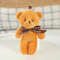 18-90Pcs Mini Teddy Bear Toy Plush Stuffed Bear Doll for Keychain Craft DIY Accessory Birthday Gifts Party Favors Supplies 4.7in