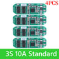 BMS 3S/4S 5A 10A 20A 25A 40A 60A Płytka zabezpieczająca ładowarkę do akumulatorów litowo-jonowych 18650 do wiertarki 12 V z funkcją wzmocnienia/balansu