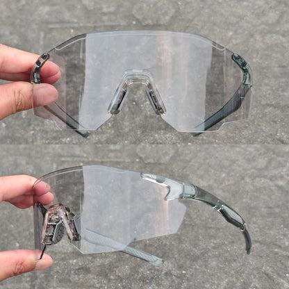 Karos Photochromic Cycling Glasses UV400 Protection Sunglasses Day Night Use Eyewear For Bicycles Fishing Driving Outdoor Hiking