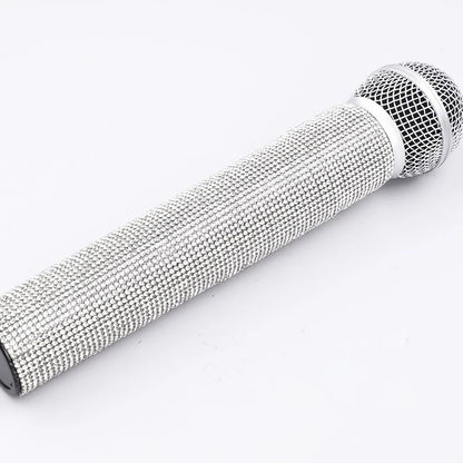 Children's Microphone Simulation Mic Model Media Interview Props Microphone Toys Educational For Kids Eloquence Performance Mic