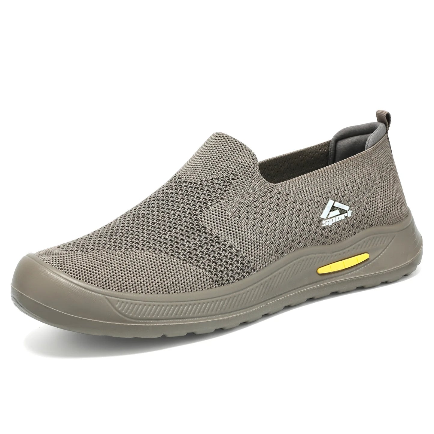 Men's Breathable Mesh Canvas Slip-On Shoes Anti-Odor Lightweight Soft Sole Casual Loafers Male Sneakers Summer cotton shoes