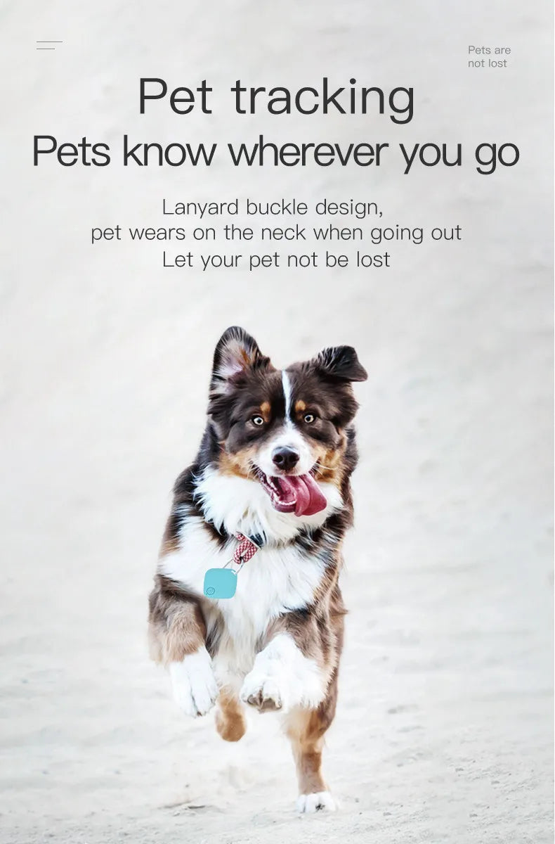 Mini Bluetooth 50 Round Tracker Anti Lost Smart Locator Device For Pet Kids Bag Wallet Tracking Finder Accessory