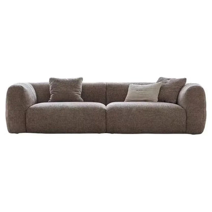 Homestay compressed fabric sofa, small apartment removable and washable large white sofa bed customized multi-function