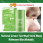 Original Facial Remove Blackhead Green Tea Solid Mask Treat Acne Blemish Black Dots Clean Stick Cream Shrink Pores Skin Care  ﻿