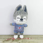 20cm 8pcs/Set Plush Toy Kawaii Skzoo Stray kids Plush Cartoon Stuffed Animal Doll Kawaii Companion Toys Room Decor Gift