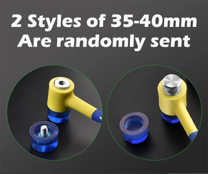 25-45mm Double-sided Rubber Mounting Hammer Detachable Hammerhead for Tile Flooring Door Window Crafts Jewelry Camping Hand Tool