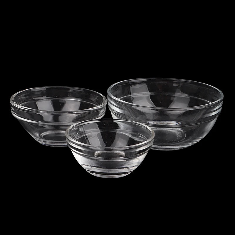 1Pcs Facial Makeup Skin Care Tools Glass Facial Mask Essential Oil Bowl Beauty Salon Essential Oil Bowl Thickening Mask Bowl