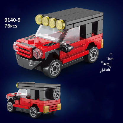 City Speed Racing MOC Car Sports Building Blocks Bricks Classic Rally sport Super Racer Vehicles Christmas gift Technical toys