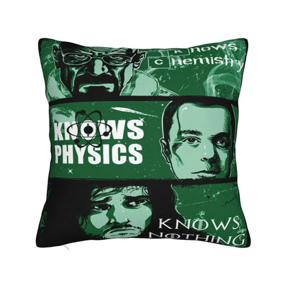 Saul Goodman Actor Square Pillow Case Breaking Bad Cushion Covers Customized Zippered Decorative Pillowcase for Sofa 40*40cm