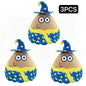 Alien Pou Plush Toy, Black Hat Gentleman Pou Plush, Alien Stuffed Doll Birthday Easter Children's Day Halloween Christmas Gift
