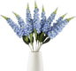 5pcs Artificial Flowers Shyacinth Rattan Home Living Room Wedding Celebration Outdoor Garden Wall Gift Box Decor Diy Accessories