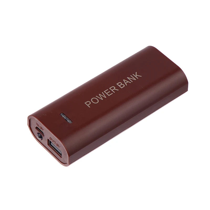 Portable Power Bank Case DIY 2Cell 18650 Battery Box For Smart Phone Charge 5V 1A For 18650 Battery With Indicator Light