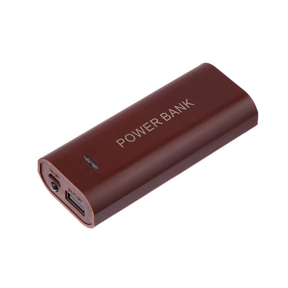 Portable Power Bank Case DIY 2Cell 18650 Battery Box For Smart Phone Charge 5V 1A For 18650 Battery With Indicator Light