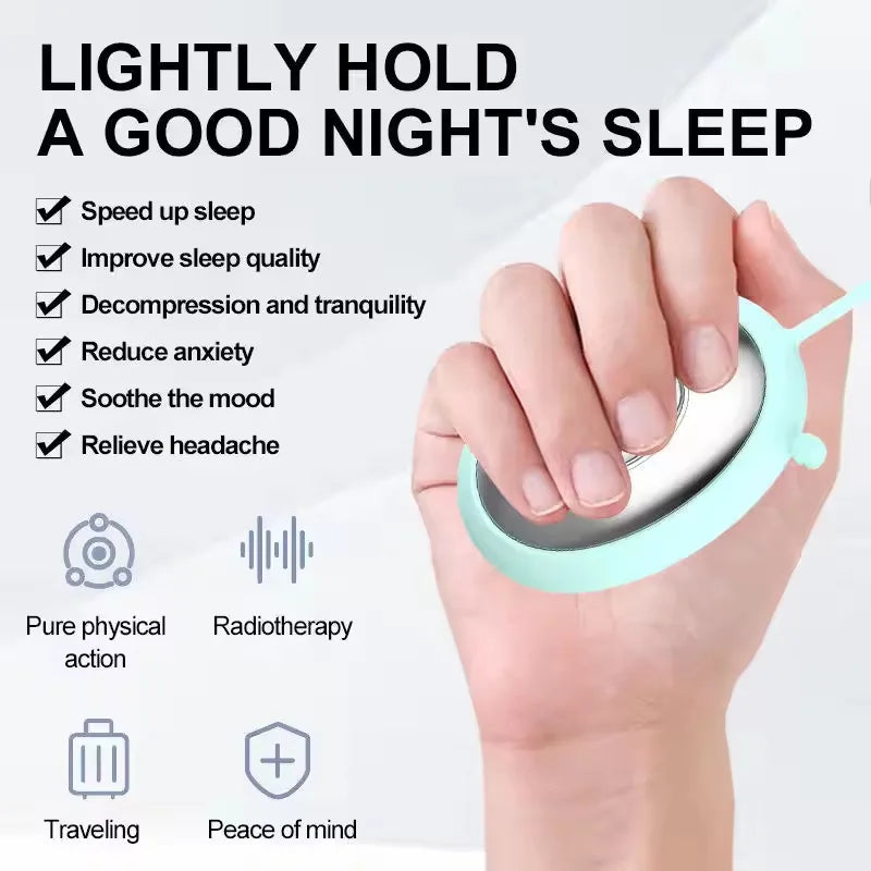 Smart Sleep Instrument Anxiety Relief Neuro Sleep Nerves Insomnia Soothe Device Pulse Stimulation Hand Held Sleeping Aid Device