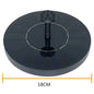 Mini Solar Water Fountain Pool Pond Waterfall Fountain Garden Decoration Outdoor Bird Bath Solar Powered Fountain Floating Water