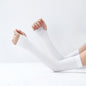Long Gloves Sun Uv Protection Hand Protector Cover Arm Sleeves Summer Ice Silk Sunscreen Outdoor Arm Warmer Half Finger Sleeves
