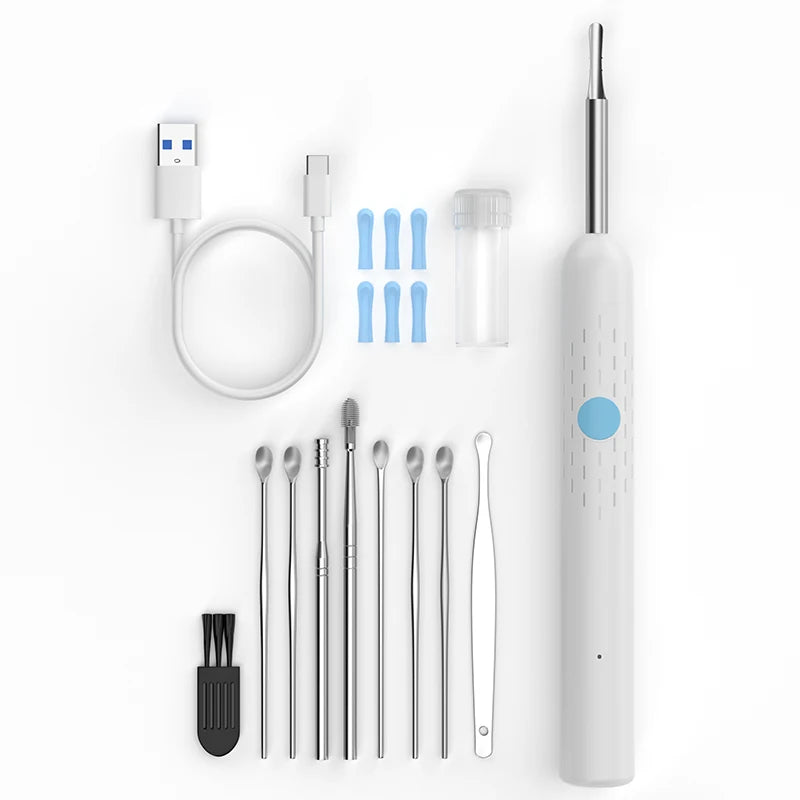 WIFI Visual Ear Sticks HD1080P 4.2MM Mini Otoscope Camera Ear pick Ear Cleaner Wireless Endoscope Health Care Ear Wax Cleaning