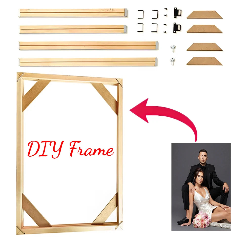 Custom Photo Canvas Prints: Unique Artistic Home Decor & Large-Format Custom Wall Art for Luxury Interiors