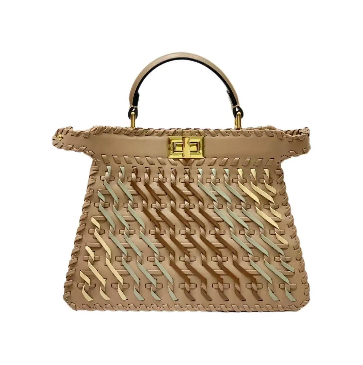 Women 2026 New Woven Hollow Out Crossbody Bag Ladies Handbags Trendy Fashion Shoulder Purse Women's Messenger Bag