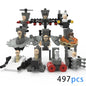 Moc Skibidi Toilet Figures Model Blocks Titan Cameraman Speakerman Construction Toys Party Halloween Decoration Boys Gifts
