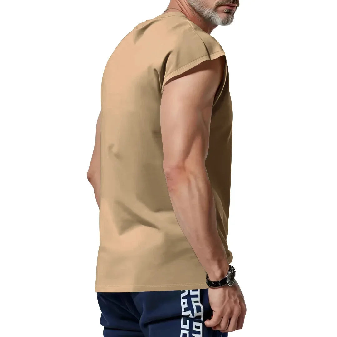 Amazon cross-border men's clothing summer new sleeveless t-shirt youth casual loose thin vest men