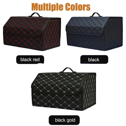Multipurpose Collapsible Car Trunk Storage Organizer With Lid Portable Car Storage Bag Car Trunk Organizer