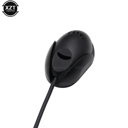 3M Car Microphone Mini 3.5mm Wired microphone for car stereo Audio Handsfree Mic For DVD Radio Player Paste Type Mini Microphone