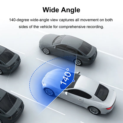 USB Front Dash Camera Universal Car DVR for Android System with ADAS Plug in the SD Card, Night Vision Loop Recording 1080P HD
